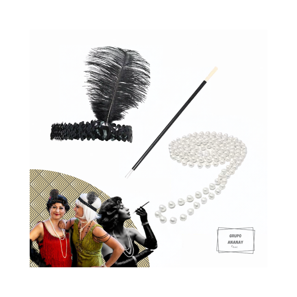 Set de Charleston - 03 accesorios