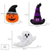 Set 03 Adornos Colgantes de Halloween