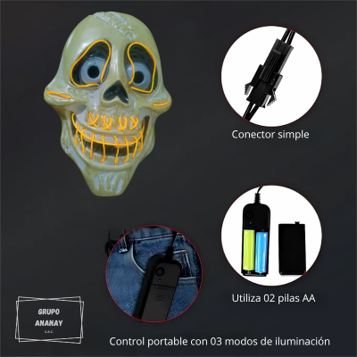 Máscara Calavera - Héctor,  Cosplay Coco