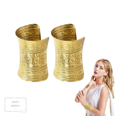 Set 02 brazaletes griego Romano