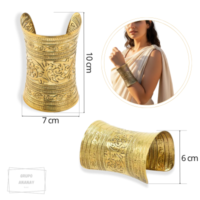 Set 02 brazaletes griego Romano
