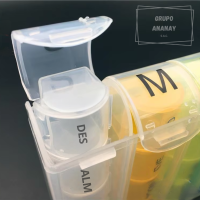 Estuche pastillero semanal - 28 divisiones