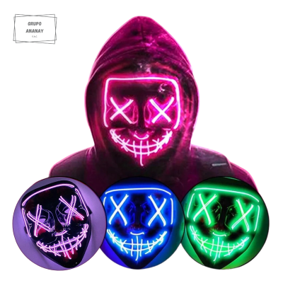 Máscara Led La Purga