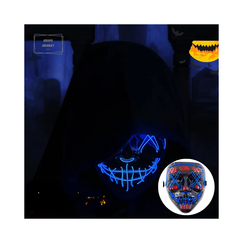 Máscara Led La Purga